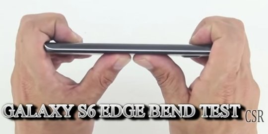 Mirip iPhone 6, akankah Samsung Galaxy S6 juga mudah bengkok?
