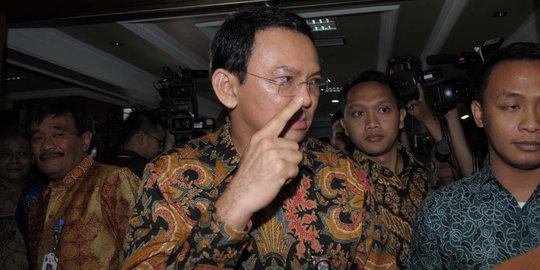 Ahok: Kalau mau angket saya soal bahasa toilet harus angket baru bos