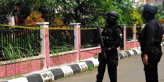 Terduga ISIS Helmi Aalamudi sempat melawan saat ditangkap