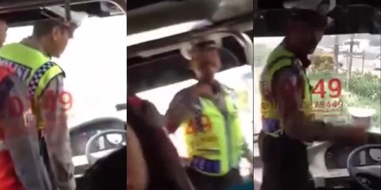 Kasus Polantas bentak Transjakarta, pemotor yang dibela polisi juga!