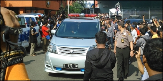 Jenazah Olga Syahputra dibawa ke rumah duka
