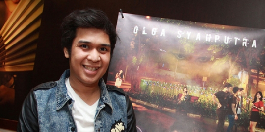 Sebelum dimakamkan, wajah Olga Syahputra cerah dan bersinar