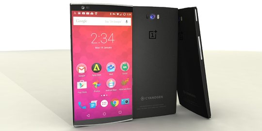 OnePlus Two, smartphone dengan sensor laser sidik jari