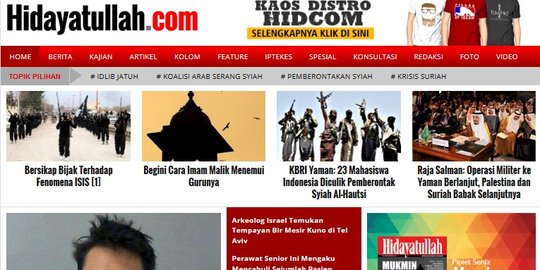 Hidayatullah.com tak terima disebut radikal dan akan diblokir
