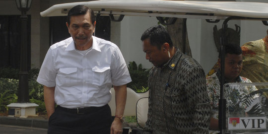 Luhut sarankan Jokowi temui DPR soal batalnya pelantikan Komjen BG