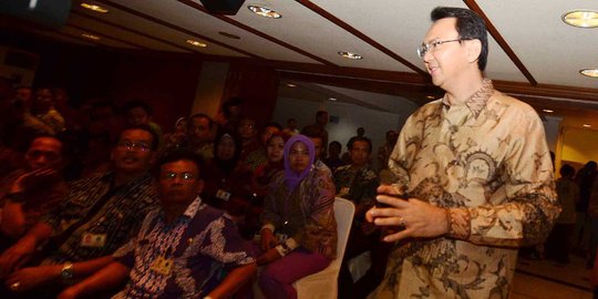 Saat Ahok buat anak buah gemetar dan gelagapan ditanya soal banjir