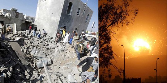 Beginilah kondisi Yaman usai digempur Saudi