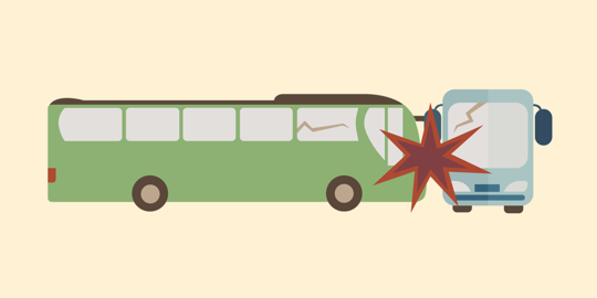 Bus Sumber Selamat tabrak truk beras, 2 orang tewas & belasan luka