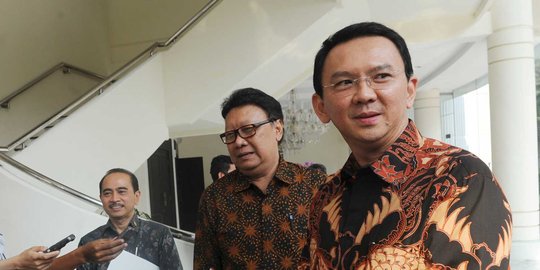 Ahok: Di Jakarta perlu latihan otot bukan otak