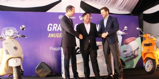 Piaggio Indonesia buka penyalur resmi baru di Bogor