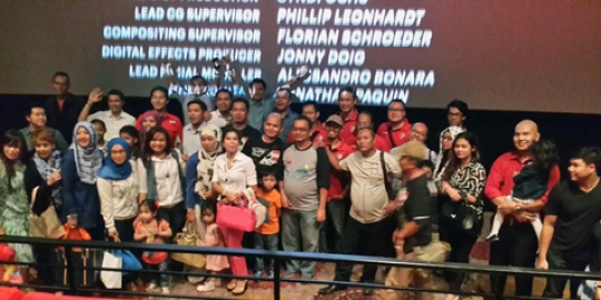 Keluarga besar PI1 tonton aksi terakhir Paul Walker
