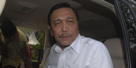 Luhut Panjaitan sambangi DPR bahas persiapan KAA 2015