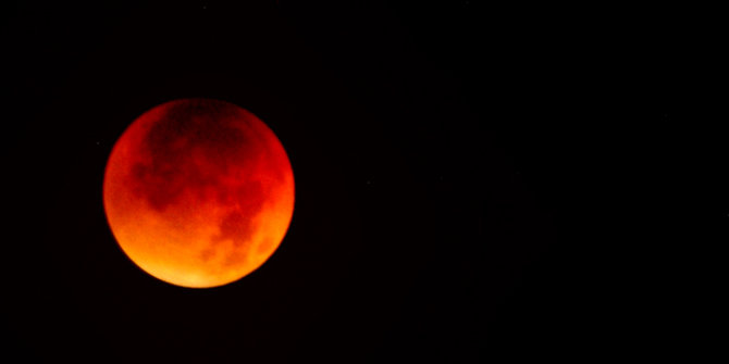 Menguak misteri gerhana bulan 'darah' ketiga di malam Paskah