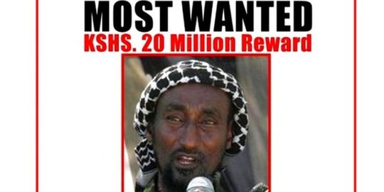 Mohamed Mohamud, buronan Kenya paling dicari saat ini