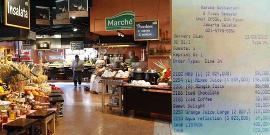 'Isi daya laptop di restoran listriknya tidak seperti pasang AC'