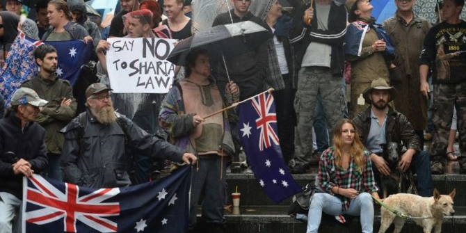 Ratusan warga Australia demo tolak syariah Islam