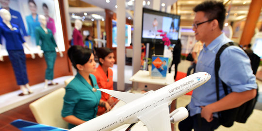 Gelaran Garuda Travel Fair sepi peminat