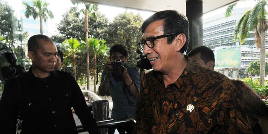 Yasonna: Dokumen palsu munas Golkar Ancol bukan urusan saya