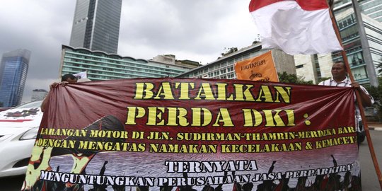 ITW sebut revisi Pergub larangan motor bukti Ahok akui kesalahan