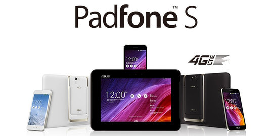 Tambah dahsyat, ASUS Padfone S baru dipersenjatai RAM 3GB