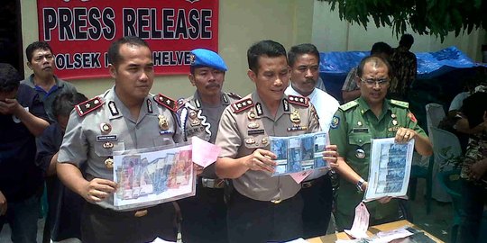 Sindikat pembuat dan pengedar uang palsu di Medan digulung polisi