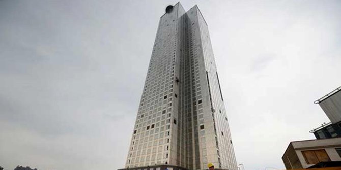 Menakjubkan, gedung 57 lantai ini dibangun dalam waktu 19 hari