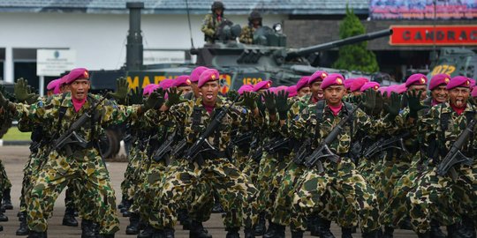 Asah kemampuan, Marinir Indonesia & AS 'perang kota' di 