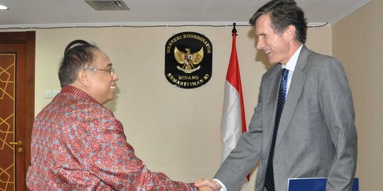 Jalin kerja sama sektor maritim, Dubes AS temui Indroyono Soesilo