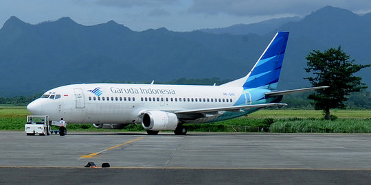 Garuda geger, ada penumpang gelap di ban pesawat Pekanbaru-Jakarta!