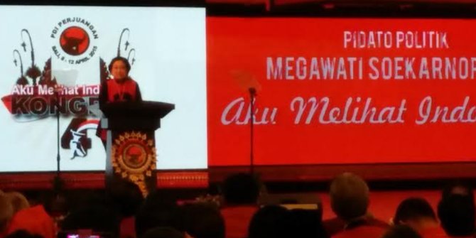 Megawati ngaku sering ditusuk dari belakang oleh lawan politik