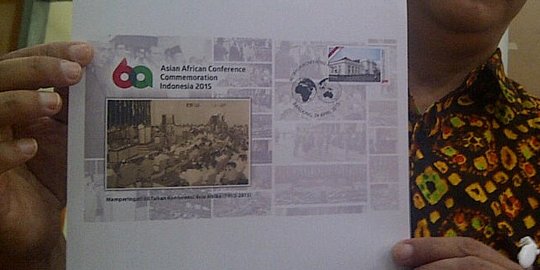 PT Pos Indonesia luncurkan perangko edisi khusus KAA ke-60