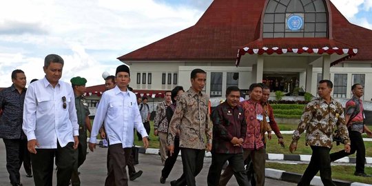 Presiden Jokowi resmikan Kampus IPDN Lombok Tengah