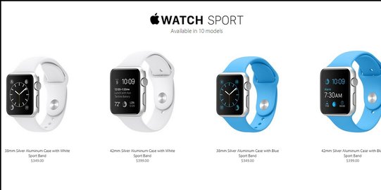 Apple Watch Sport, smartwatch pertama Apple yang paling murah