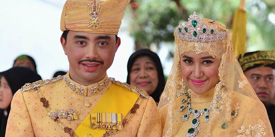 Pangeran Abdul Malik dari Brunei Darussalam resmi menikah