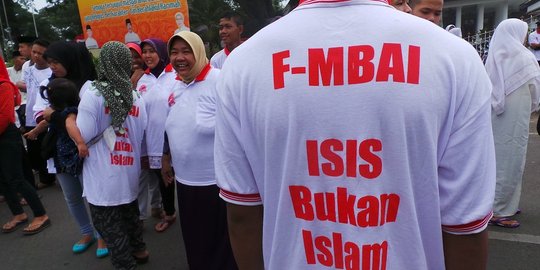 Tolak ISIS, ribuan masyarakat Banten gelar aksi
