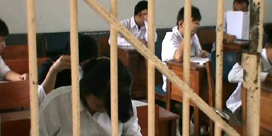 Puluhan anak ikuti ujian Paket C di Lapas Tangerang