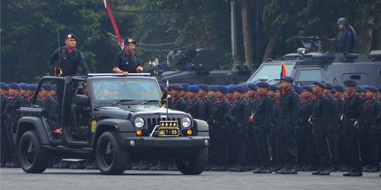 Polri terjunkan 3.000 personel Brimob kawal KAA