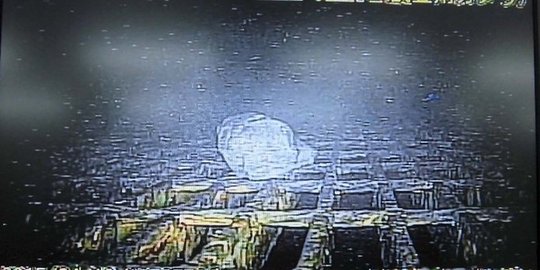 Ini hasil rekaman robot pemantau reaktor nuklir Fukushima Daiichi