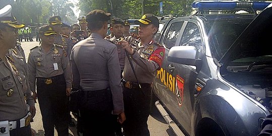 Kapolda Jabar tampar anak buah karena mobil patroli kotor