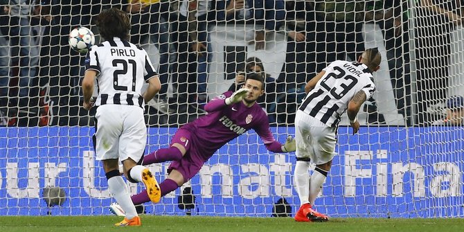 Gol tunggal Vidal sukses bawa Juventus taklukan AS Monaco