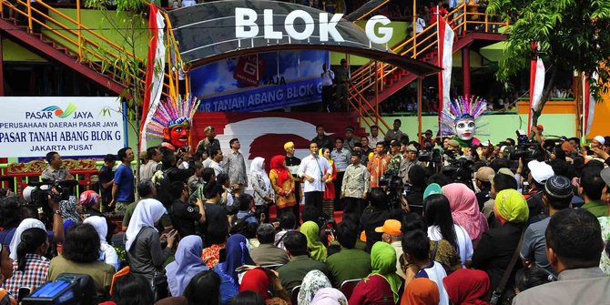 Datangi Blok G Ahok lihat kelanjutan jembatan penghubung 