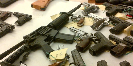 Olah TKP, polisi temukan peluru airsoft gun di kantor KSBSI