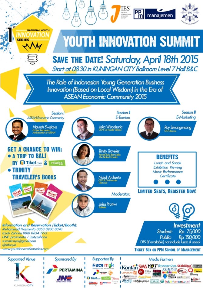 1st national youth innovation series