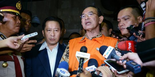 Suryadharma Ali geram dicecar soal pemeriksaan politikus PDIP