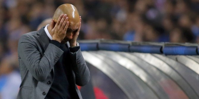 Dibantai Porto 3-1, Pep Guardiola tertunduk malu