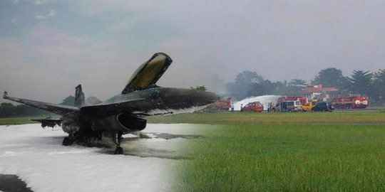 Buntut F-16 terbakar, TNI AU memperketat izin masuk Lanud Halim