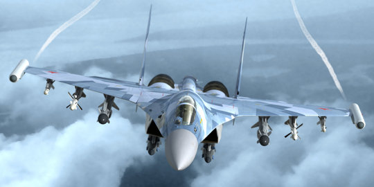 F-16 terbakar sebelum take off, TNI AU makin minati Su-35