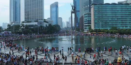 Sambut kedatangan peserta KAA, car free day ditiadakan sementara