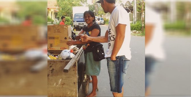 denny sumargo sapa pemulung