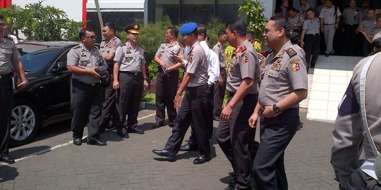 Lama 'menghilang', begini gaya Budi Gunawan di Mabes Polri